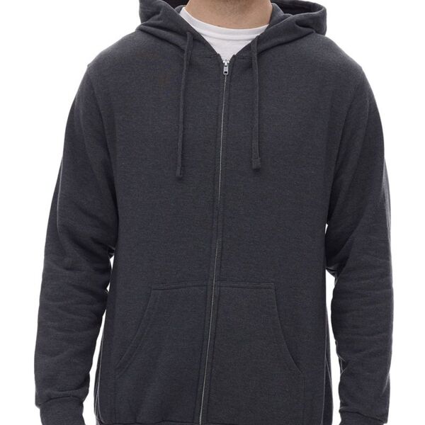 Unisex Zipper Fleece Hoodie Thumbnail