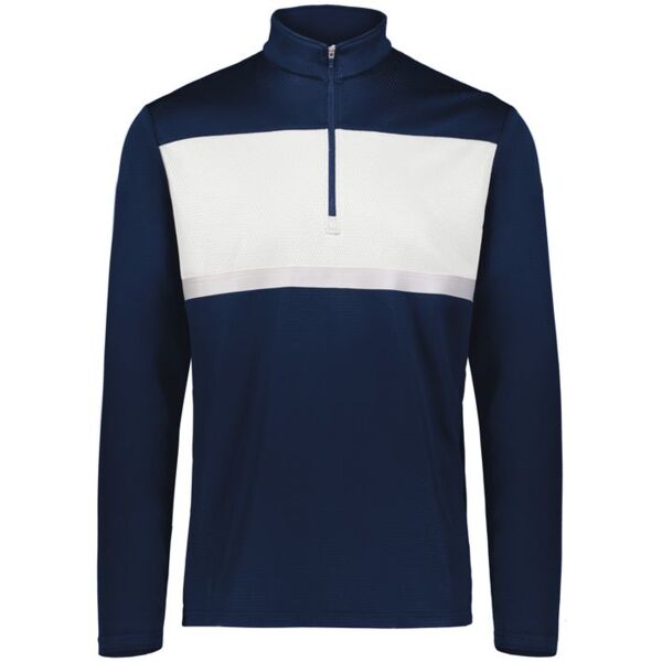 HOLLOWAY YOUTH PRISM BOLD 1/4 ZIP PULLOVER Thumbnail