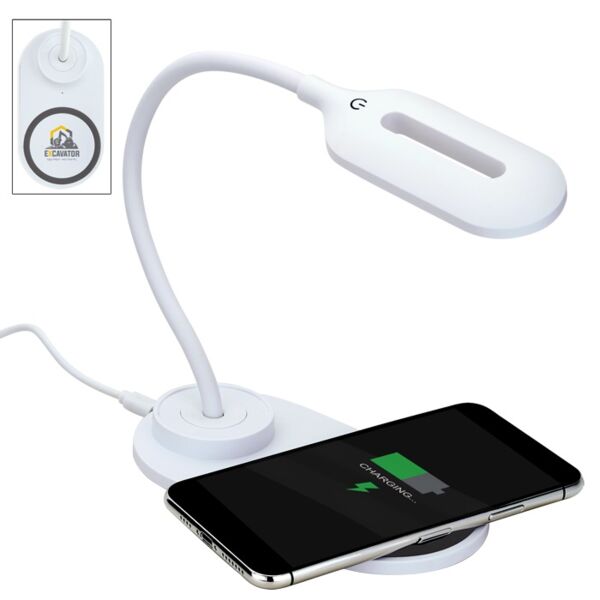 LED Desk Lamp with Wireless Charger Thumbnail