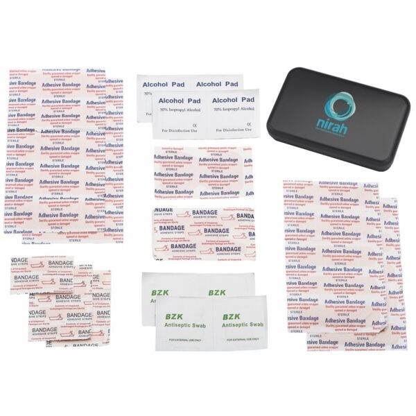 41 Piece Metal First Aid Kit Thumbnail